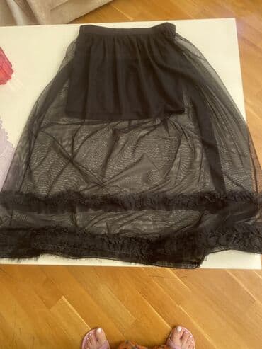 Свадебные платья и аксессуары: Qara-qızılı payetli iki hissəli ziyafət dəsti - Üst: Boyundan — 3