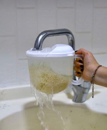 süzgəc: Süzgecli qab — 5