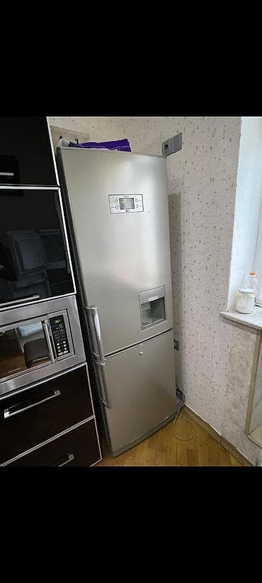 qapi zvanoku: 2 qapılı LG Soyuducu Satılır, rəng - Gümüşü, Dispenserli — 1