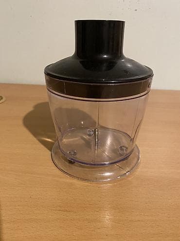 Mətbəx doğrayıcı qabı – blenderin şəffaf plastik qabi. Tezedir Whtsp