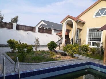 купить дачу в вишневке в баку: Баку, Мярдяканы, 113 м², 4 комнаты, С бассейном, Комби, Газ, Электричество — 4