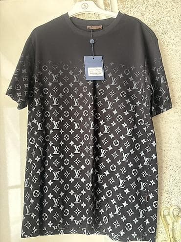 hind geyimi: Futbolka, Louis Vuitton, 2XL, rəng - Qara — 5