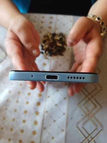 işlenmiş telfonlar: Redmi 12, 256 GB, rəng - Mavi, Barmaq izi — 5