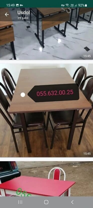дачный набор стол и стулья: Dördbucaq masa, Mətbəx üçün, Dəhliz üçün, Eyvan üçün, Digər adam sayı, Açılmayan, Azərbaycan, Zəmanətli — 25