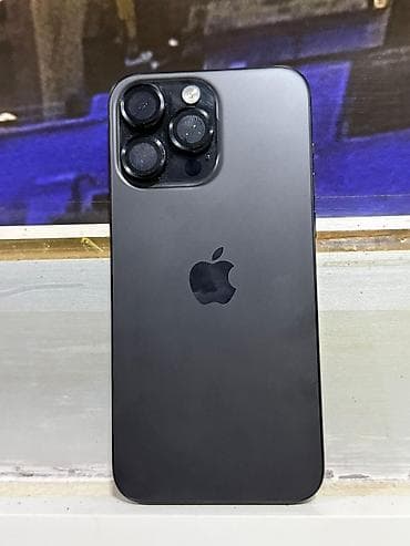 IPhone 15 Pro Max, 256 GB, Black Titanium, Face ID — 1