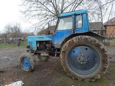 avtomobil ucun qizdirici: Mavi rəngli təkərli kənd təsərrüfatı traktoru. Texniki xüsusiyyət və — 6