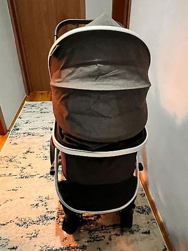 Çıxarıla bilən beşikli araba, İşlənmiş, Cins: Oğlan, Yaş: 1-6 ay, Ünvandan götürmə