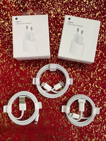 iphone 12 adapter qiymeti: Adapter Apple, 20 Vt, Yeni — 1
