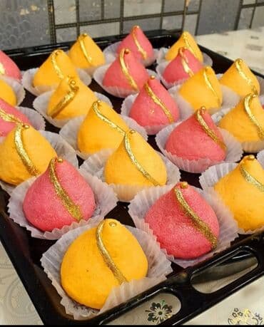 Şirniyyat məhsulları: QÖNÇƏ şirniyyatı 🌹 çoxxx dadlıdı istədiyiniz formada hazırlanır. İçi — 6