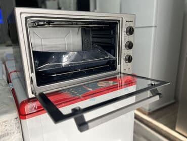 iltimat soba: Duxovka Elektrik, rəng - Gümüşü, Ayrıca dayanan, Yeni — 2