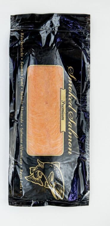 Məhsul: Premium Smoked Salmon (hisə verilmiş qızılbalıq filetəsi) -