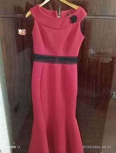 vecerni don: Qırmızı ziyafət/klassik don - Rəng: tünd qırmızı (bordi tonlarında) - — 2