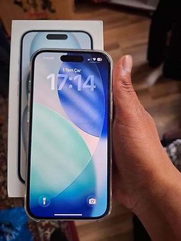iphon 6 plus: IPhone 15, 256 GB, Mavi, Face ID — 3