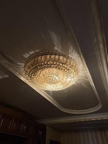 bra isiqlar: Çılçıraq, 10 və daha çox lampa, Metal — 4