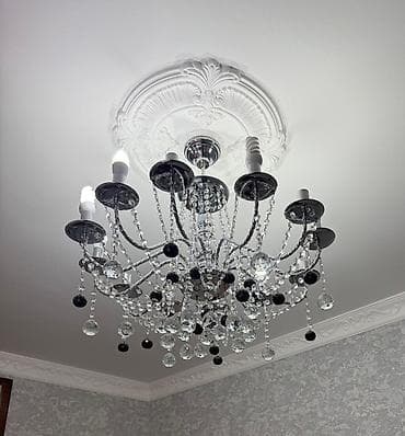 şam r16: Çılçıraq, 10 və daha çox lampa, Metal — 1