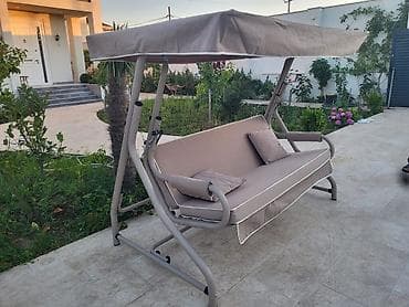 bağ yelləncəyi: Bağ yelləncəyi – 3 nəfərlik salon tipli model . - Geniş oturacaq — 7