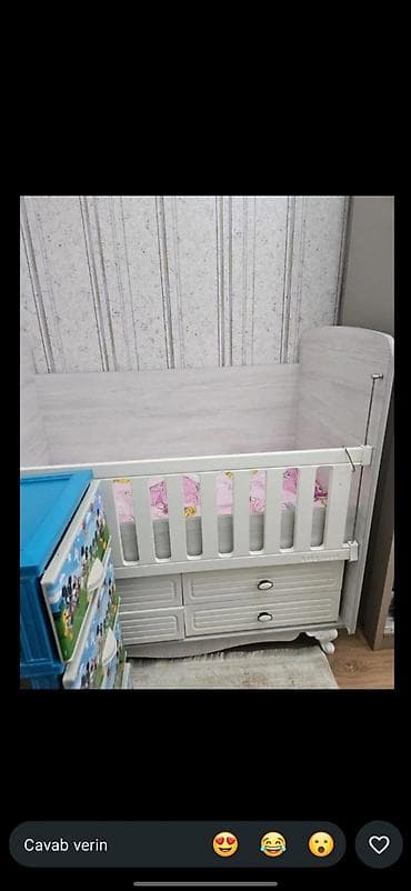Uşaq beşiyi – “Baby Mood” modelləri tipli çoxfunksiyalı beşik - Rəng — 1