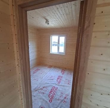 villa pencere modelleri: Taxta karkaslı bağ evi – geniş eyvanlı, tam hazır fasad - Material — 6