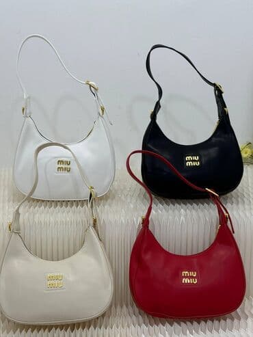 черные женские сумки: Сумка на плечо, Miu Miu — 1