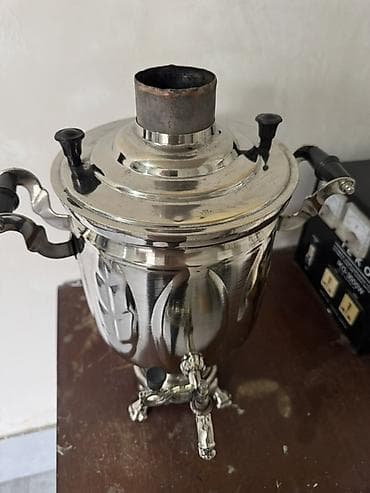 islenmis samavar: 5 ltr- lik qedimi samavardi hec bir prablemi yoxdu fikiri ciddi olan — 5