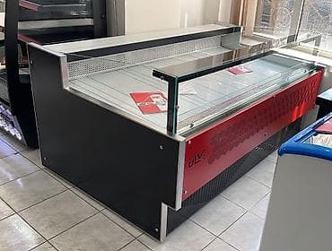 Ət və toyuq vitrini. Zavod istehsalı. İstənilən ölçüdə və rəngdə