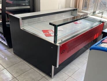 soyuducu ət üçün: Ət və toyuq vitrini. Zavod istehsalı. İstənilən ölçüdə və rəngdə — 1