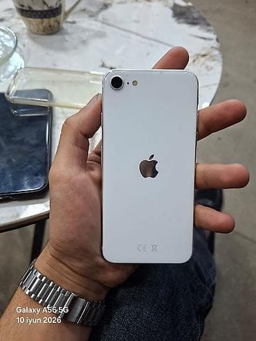 electronics iphone: IPhone SE, 64 GB, Ağ, Barmaq izi — 5