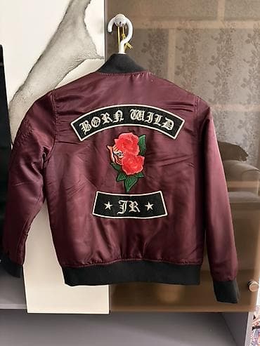Детский мир: John Richmond bomber gödəkçə - Model: Bomber - Rəng: Bordo (şərab — 3
