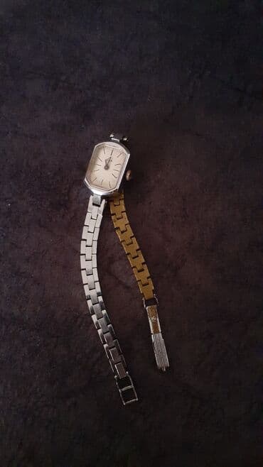 Saat kəmərləri: İşlənmiş, Qol saatı, rəng - Gümüşü — 6