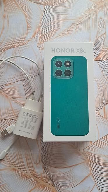 100 azn telefonlar: Honor X8c, rəng - Ağ — 2