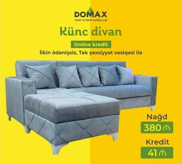 ikinci əl kunc divanlar: Künc divan, Qonaq otağı üçün, Yataq otağı üçün, Parça, Bazalı, Açılan, Kitab — 22