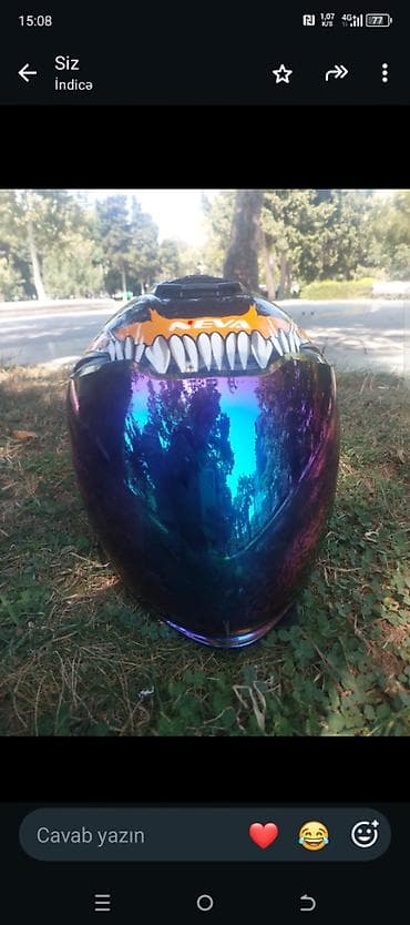 Другое: Kask ideal vezyetdedir ustunde elave 2 vizör verilir birde interkom — 2