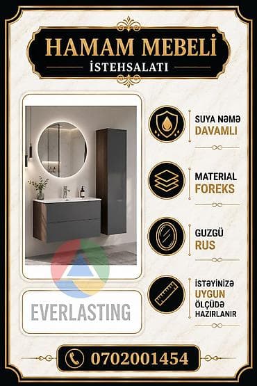 Güzgü Divar üçün, Dairə, Hamam üçün, Arxa işıqlı lalafo.az -da Güzgü Divar üçün, Dairə, Hamam üçün, Arxa işıqlı