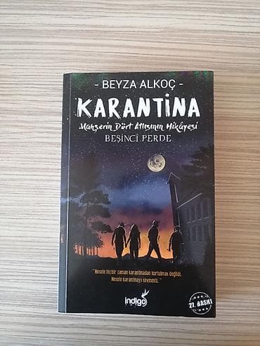 Beyza Alkoç tərəfindən yazılmış "Karantina: Beşinci Pərdə" kitabı