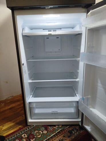 satmaq: Mətbəx üçün iki qapılı soyuducu - Rəng: qrafit/qaranlıq inox - Üst — 4