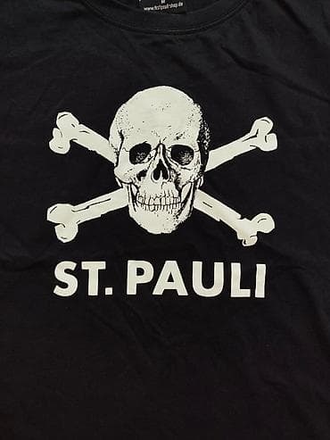 vozol 20 min: ST. PAULI Skull black tshirt (orginal) 
Price:25₼
Size:M — 3