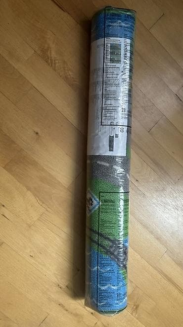 детский ковер: Məhsul: IKEA STORABO uşaq oyun xalçası Təsvir: - Şəhərcik mövzulu — 1