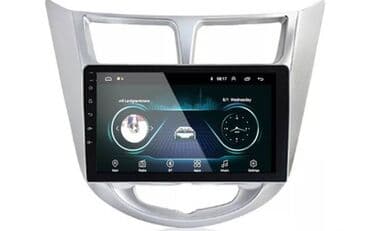 kia rio monitor: Hyundai accent 2011 üçün android monitor. 🚙🚒 ünvana və bölgələrə — 1