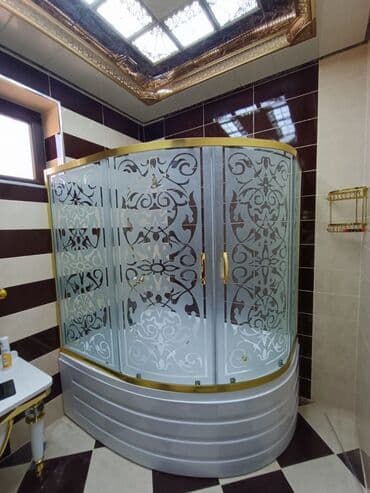 temper şüşə satışı: Новый Кабинка с открытым верхом, Угловая, Доставка в районы, Бесплатная доставка — 7