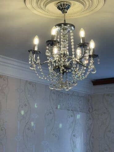 çılçıraq mağazaları: Çılçıraq, 6 lampa, Metal — 1