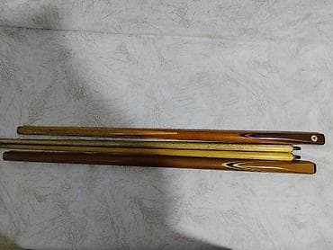 bilyard kiyi: Bilyard çubuqları (set) - Material: bərk ağac, lak örtüklü - Quruluş — 4
