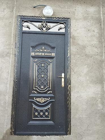 col qapi: Metall giriş qapısı - Material: qalın metall konstruksiya, möhkəm — 2