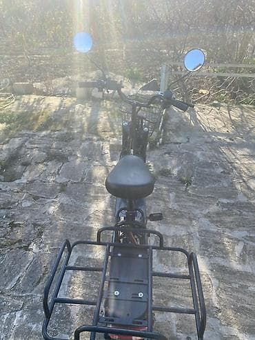 velosiped salcano: Elektrik velosipedi/skuteri – yükdaşıma üçün gücləndirilmiş model — 3