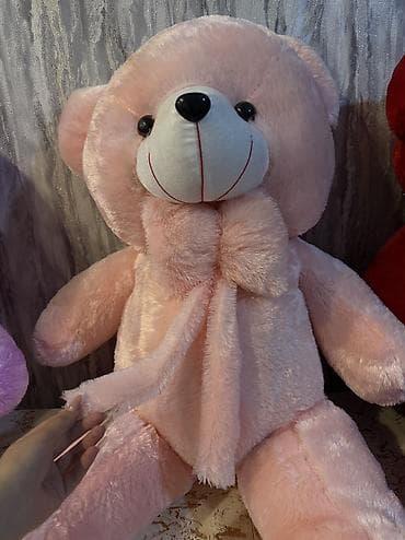 teddy mişka: 🎁 Yeni, yumşaq oyuncaq ayılar satılır. ✔️ Çox yumşaq material ✔️ — 6