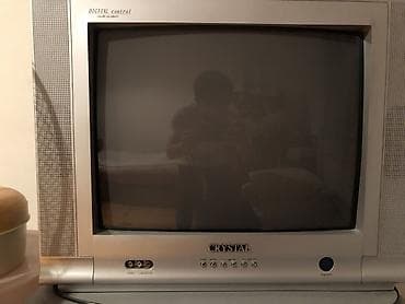 supermax televizor: CRYSTAL kineskop televizor - Ekran: təxminən 21–25 düymlük CRT (şüşə) — 1