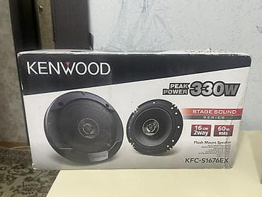 honor 7a ekran: Kenwood KFC-S1676EX avtomobil akustikası – Stage Sound Series - Tip — 2