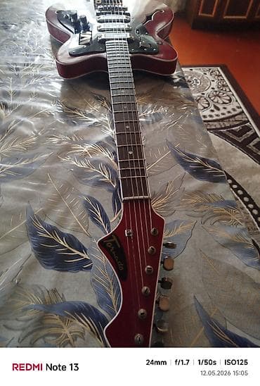 zeng ucun gitara: Elektron gitara, 6 sim — 2