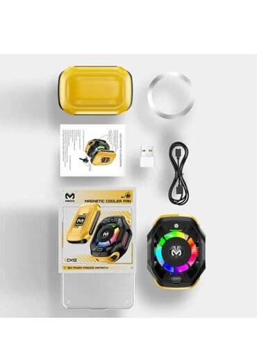 rgb kuller: Smartfonlar üçün nəzərdə tutulmuş bu maqnitli soyuducu fan — 1