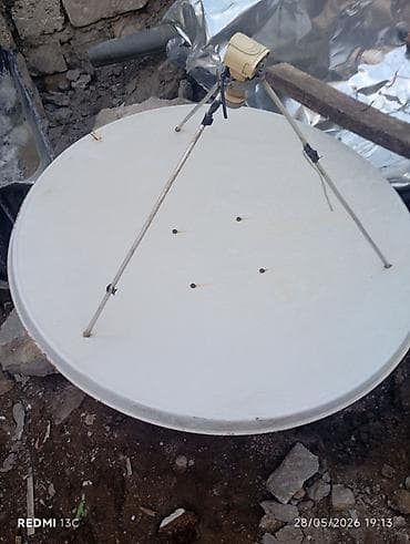 peyk antena: Peyk anten sistemi - Tip: Ofset tipli peyk anteni, dairəvi güzgü - — 2
