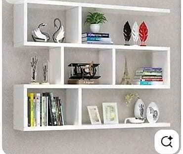 taxt bazali: Dekorativ rəf, Düz — 3